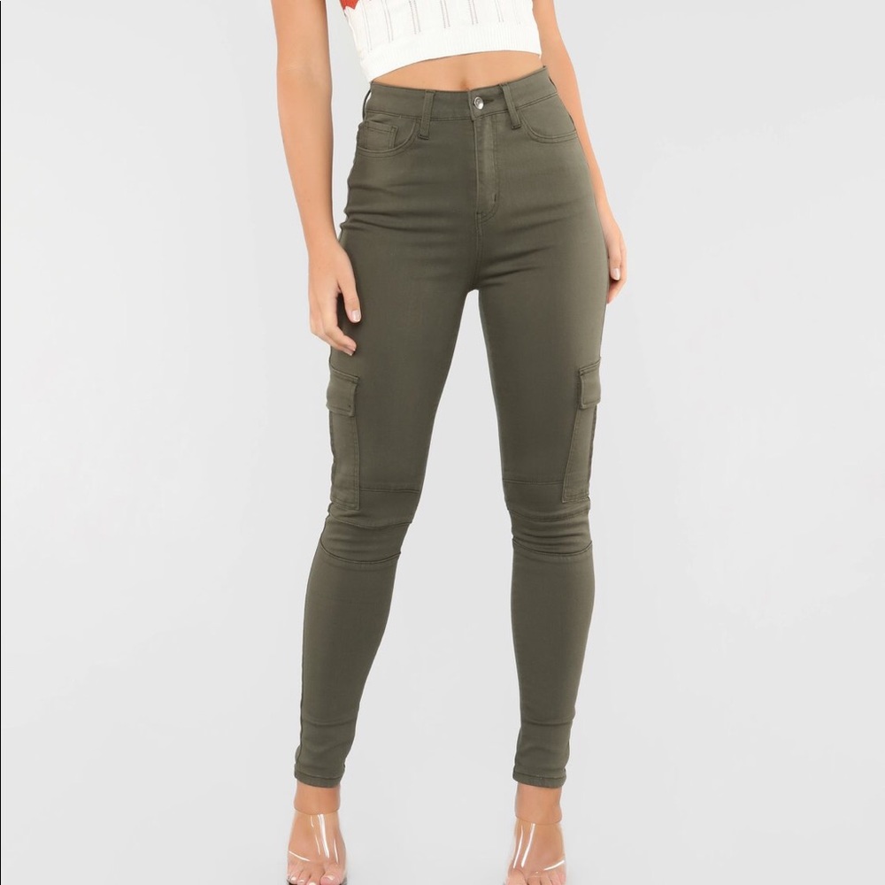 Fashion Nova Cargo Jeans